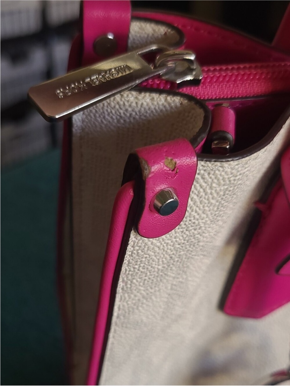 Michael Kors Marilyn Monogram Logo Satchel - Picture 10 of 10